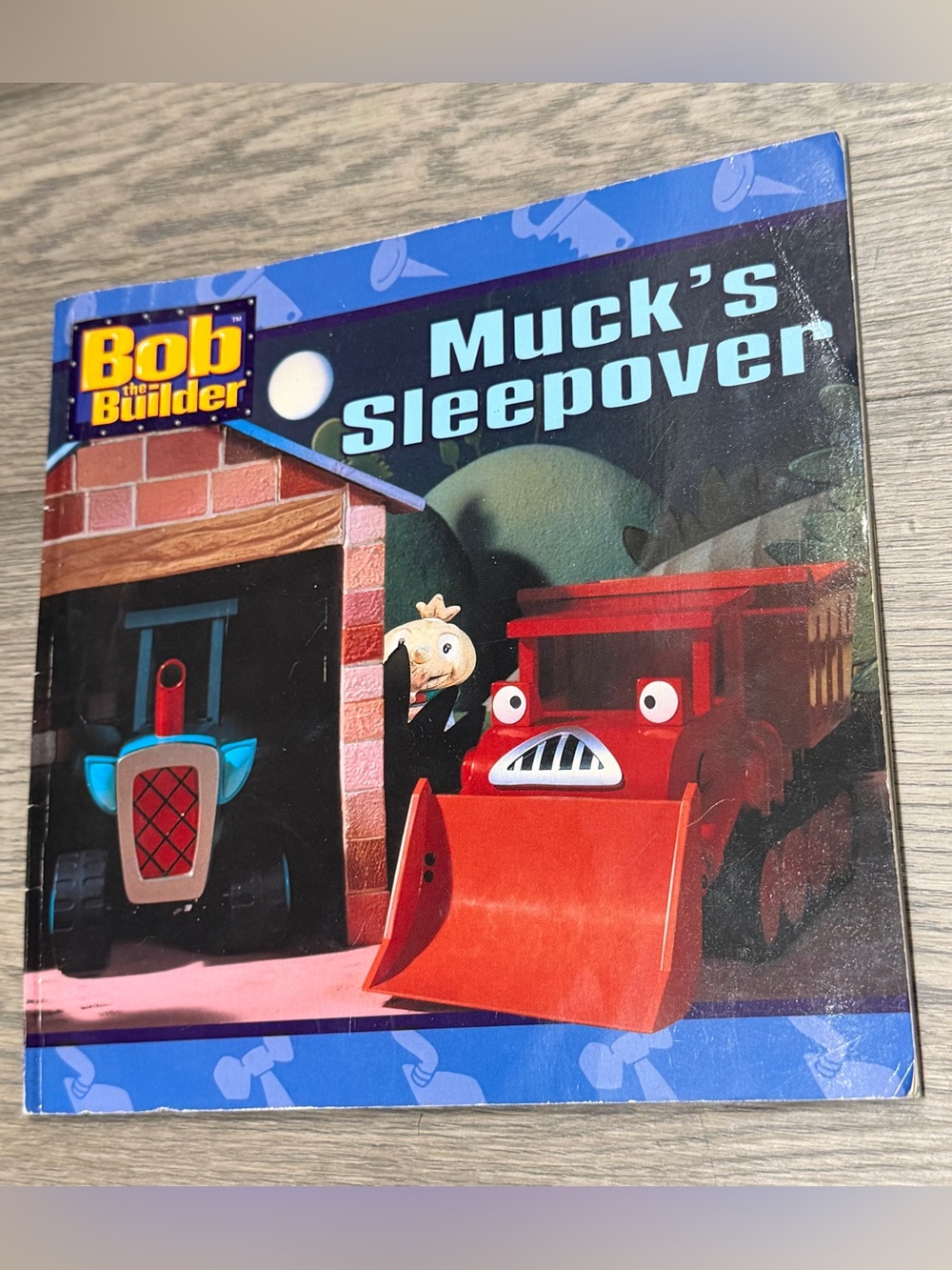 Bob the Builder Muck's Sleepover Paperback Kiki Thorpe Scholastic 2002 1st